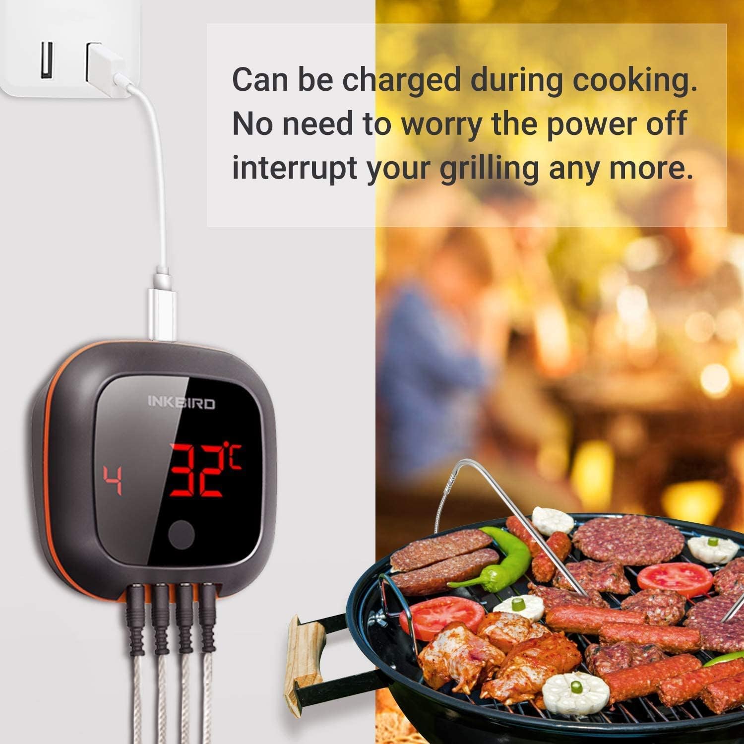 Meat Thermometers Digital Wireless