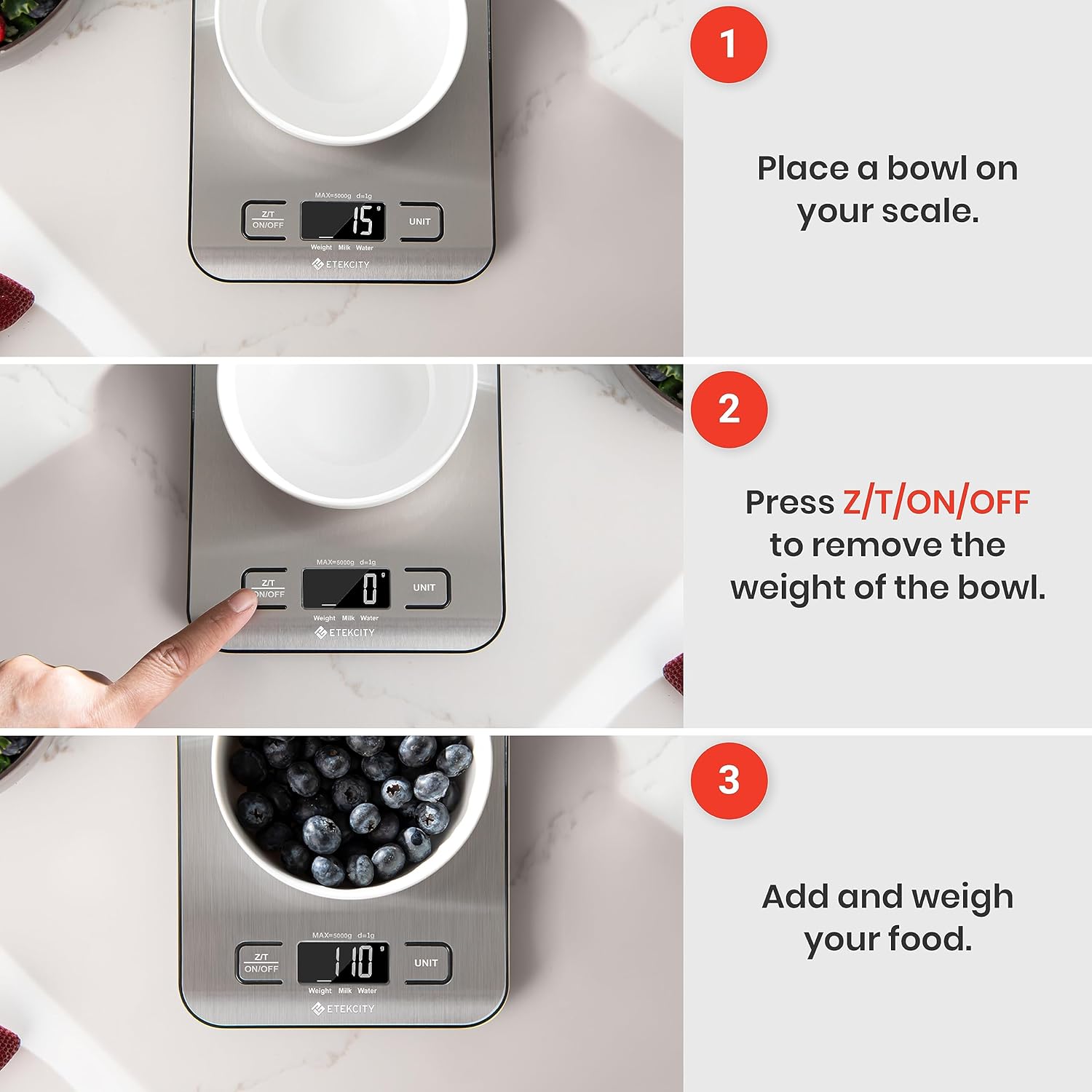 Etekcity food scale,Smart food scale